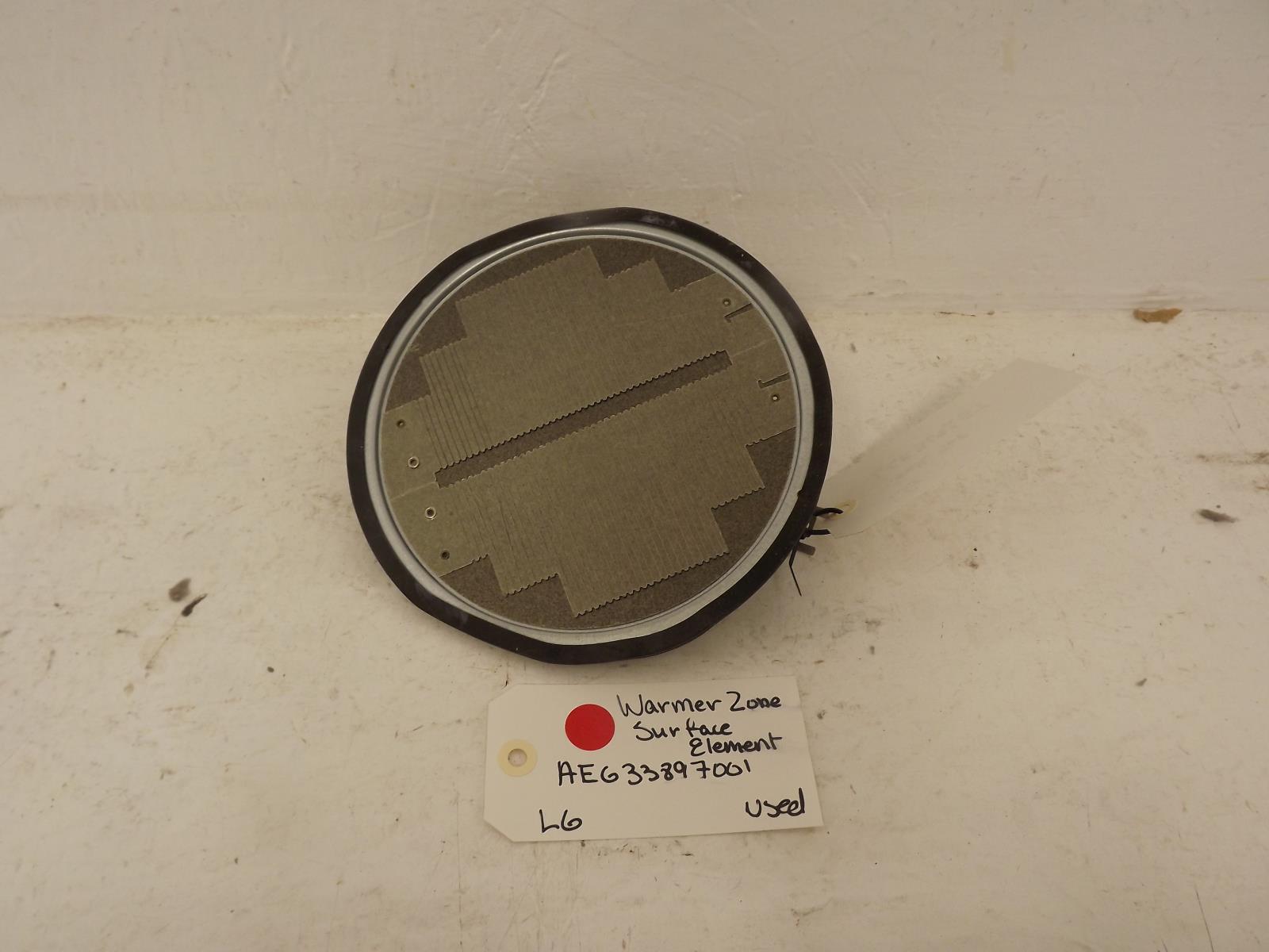 LG Range AEG33897001 Warmer Zone Surface Element Used LG Range AEG33897001 Warmer Zone Surface Element Used